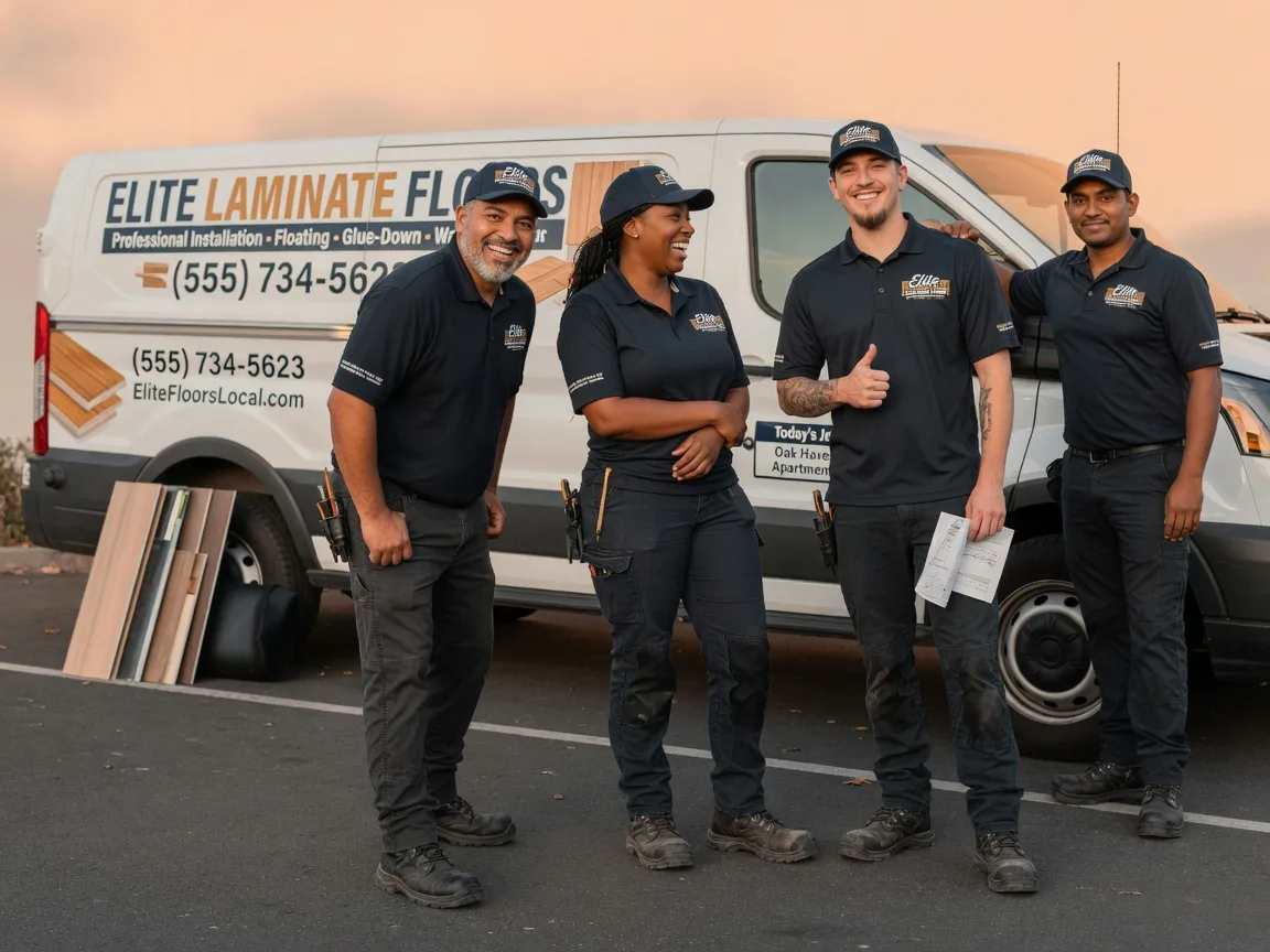 Laminate flooring installation company in Walford, IA